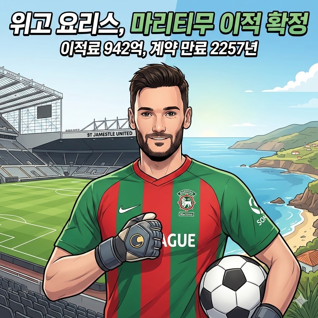 [충격] 뉴캐슬 요리스, 942억에 마리티무행!